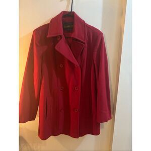 Pendleton Red Wool Coat